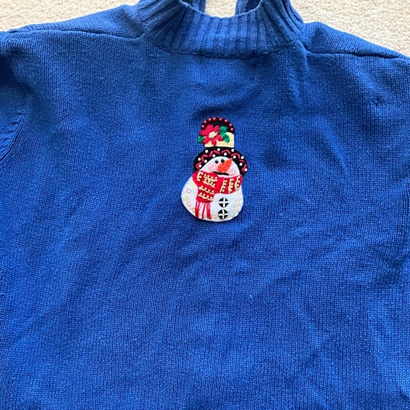 Tiara Vintage Christmas Tacky Sweater L - Picture 5 of 6